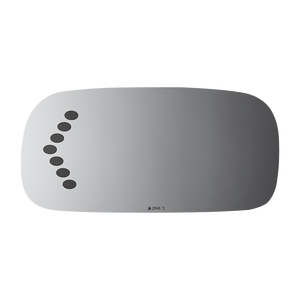 Burco Mirrors 2846s Exterior Mirror Glass||2846s_Front.Png||85||bur2846s||2240435
