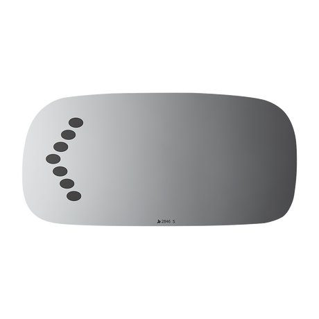 Burco Mirrors 2846s Exterior Mirror Glass||2846s_Front.Png||85||bur2846s||2240435