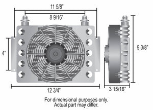 Product of Derale 13754 Fluid Cooler