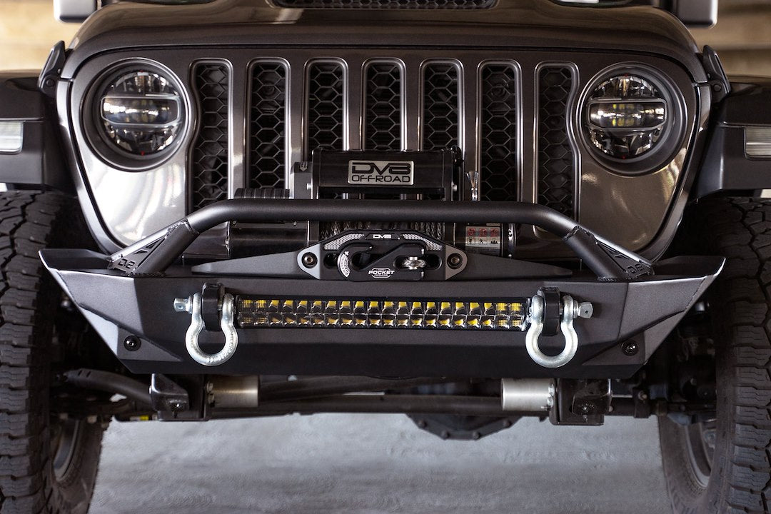 Product of DV8 Offroad FBJL-11 FS-1 Series Steel Powder Coated Bumper 