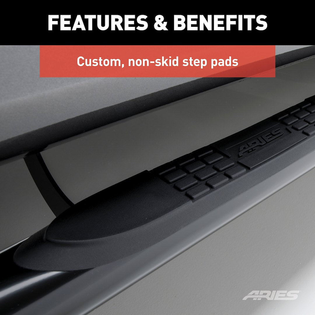 Product of Aries 203017 Nerf Bar With Surface Steps 