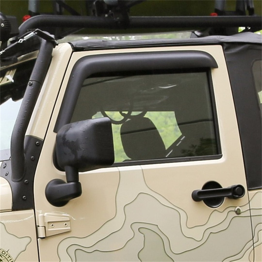 Product of Rugged Ridge 11349.11 Outside Channel Rainguard 