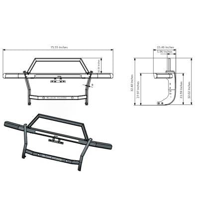 Black Horse Offroad Ragn01 Grille Guard||ragn01_14.Jpg||95||blkragn01||2239103