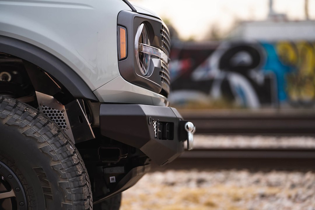 Product of DV8 Offroad FBBR-03 Steel Powder Coated Bumper 