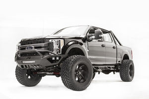 Product of Fab Fours FS17-V4152-1 Vengeance Steel Matte Powder Coated Bumper 