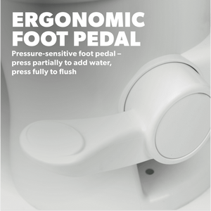Product of Dometic 302321681 Permanent Full Bowl Flush Toilet , 13-1/2 Inch 