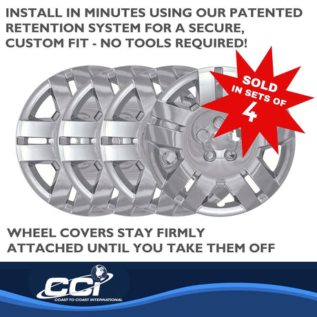 Product of Coast To Coast IWC46817C Silver Set Of 4 