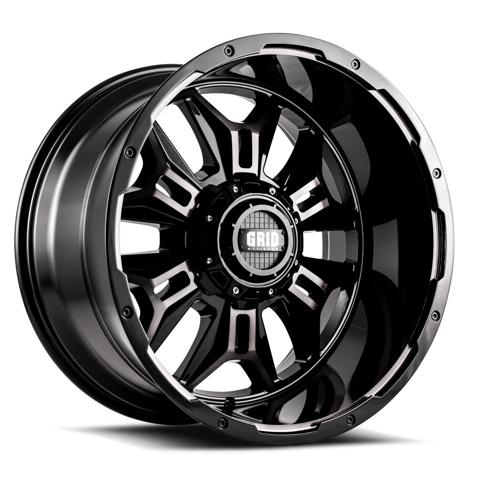Product of Grid Wheels 17x9 Black Wheel - Not Applicable Bolt Pattern 