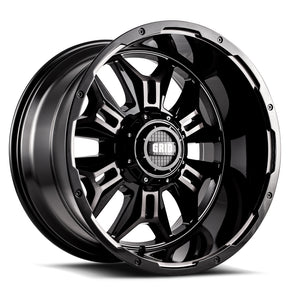 Product of Grid Wheels 17x9 Black Wheel - Not Applicable Bolt Pattern 