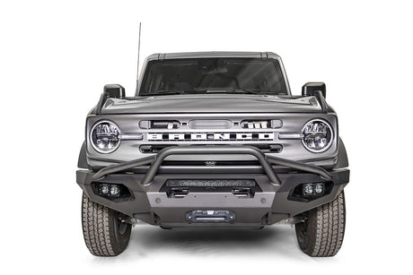 Product of Fab Fours FB21-X5252-1 Matrix Series Steel Matte Powder Coated Bumper 