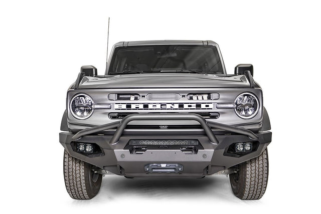 Product of Fab Fours FB21-X5252-1 Matrix Series Steel Matte Powder Coated Bumper 