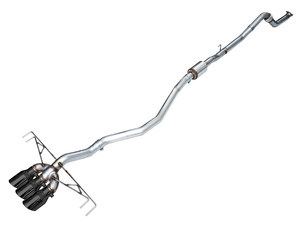 Product of AWE Tuning 3020-53287 Track Edition Cat-Back System Dual Exhaust System Kit 