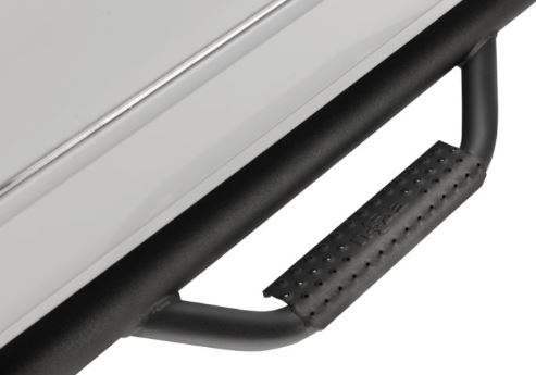 Product of N-Fab D1992QC-6 Black Powder Coated Round Nerf Bar - Truck Wheel To Wheel 