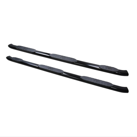 Product of Westin Automotive 21-534725 Black Powder Coated Oval Nerf Bar - Truck Wheel To Wheel 