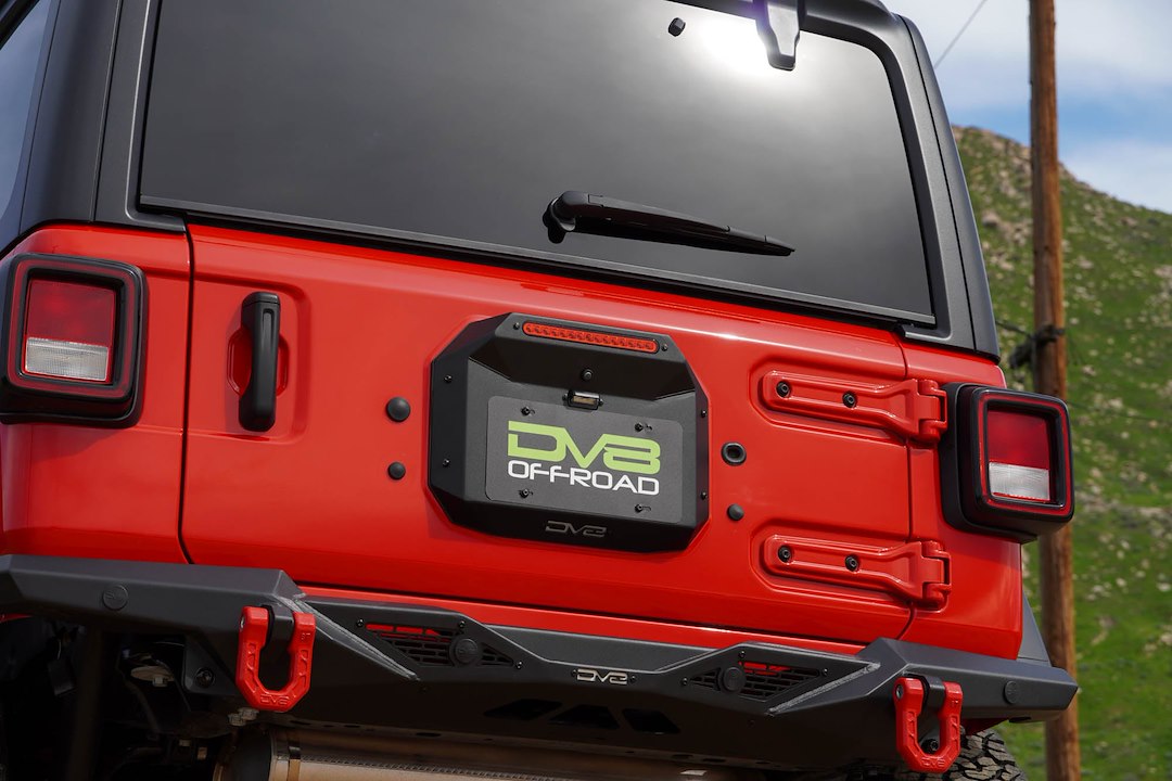 Dv8 Offroad Tsjl-04 Tailgate Vent Cover||2018-2023-Jeep-Wrangler-Jl-Spare-Tire-Delete_Installed-02.Jpg||90||dv8tsjl04||1629542