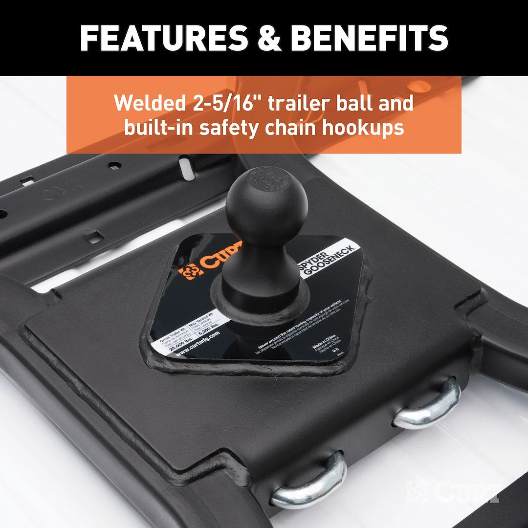 Curt 16085 Gooseneck Trailer Hitch||16085_3008x1990_Fc.Jpg||88||c9316085||1109809