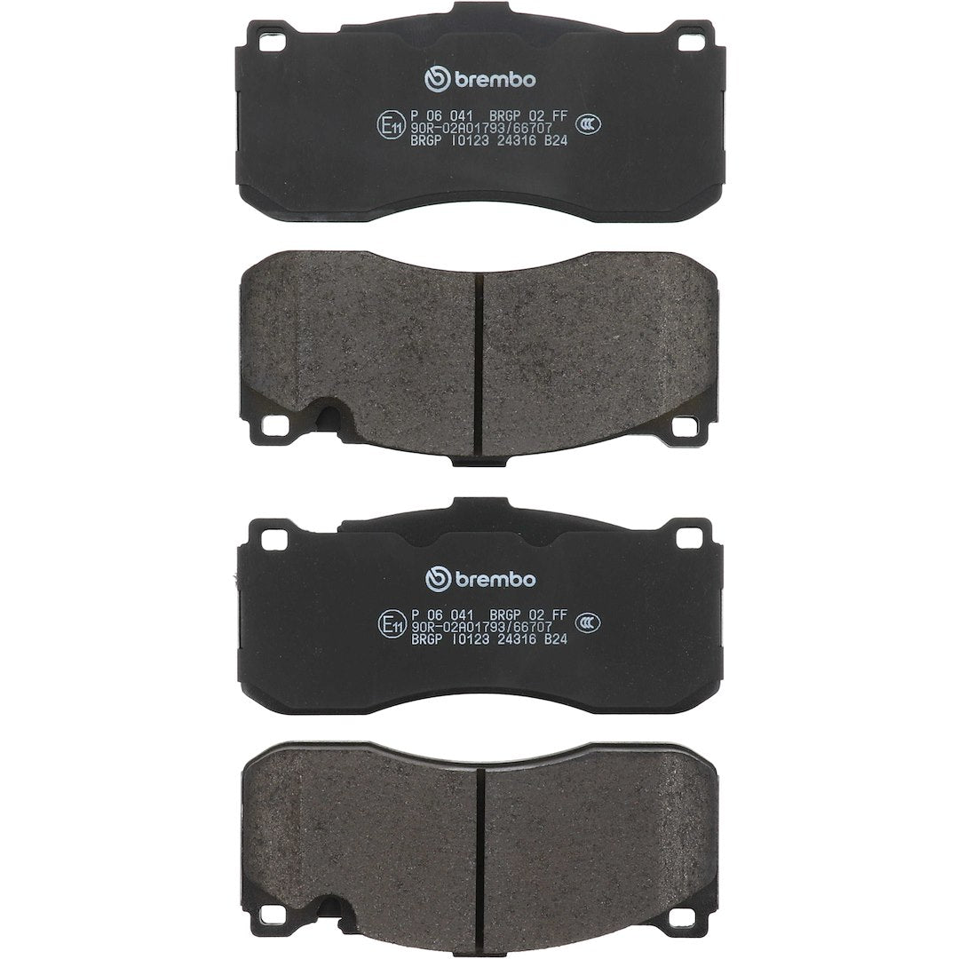 Brembo P06041 Brake Pad||p06041_Oth.Jpg||88||brmp06041||1752255