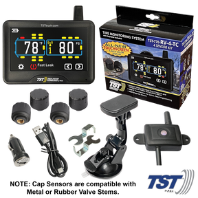 Truck System Technology (Tst) Tst-770-Rv-4-Tc Tire Pressure Monitoring System - Tpms||tst-770-Rv-4-Tc-Web Images-1.Png||85||tsttst770rv4t||1701968