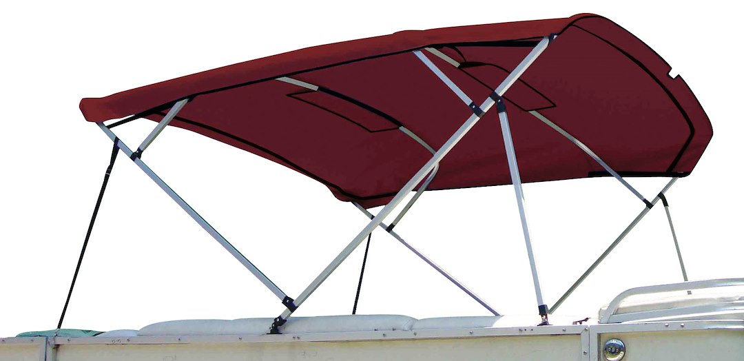 Carver 8ponrcla08 Boat Bimini Top Fabric||sq_Tube Canvas_Burgundy.Jpg||85||c4v8ponrcla08||1078643