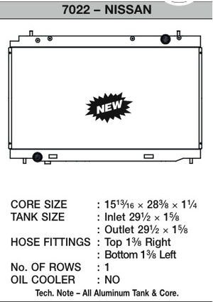 Csf 7022 Radiator||||88||csf7022||2012052