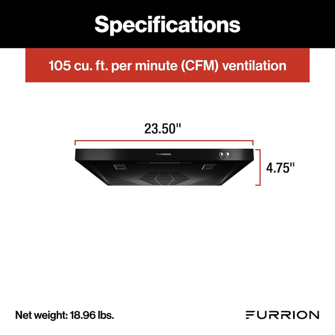 Product of Furrion Llc Fho23sacrv-Bl Stove Vent Hood