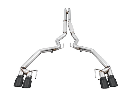 Product of AWE Tuning 3020-43072 Track Edition Cat-Back System Dual Exhaust System Kit 