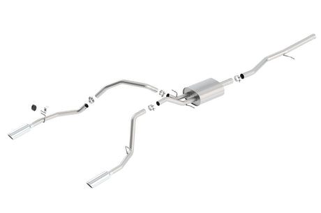 Product of Borla 140539 S-Type Cat Back System Single Exhaust System Kit 
