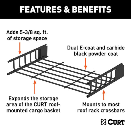 Curt 18117 Roof Basket Extension||18117_3008x1990_Fa.Jpg||86||c9318117||848694