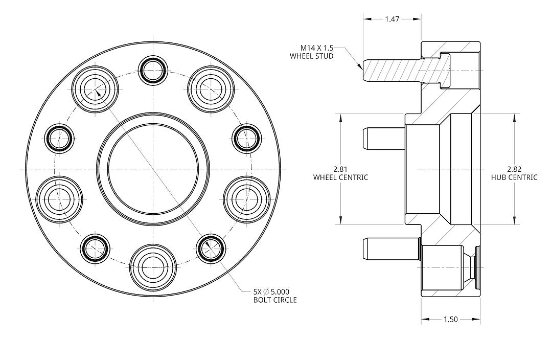 Product of Spidertrax Whs030 Wheel Adapter