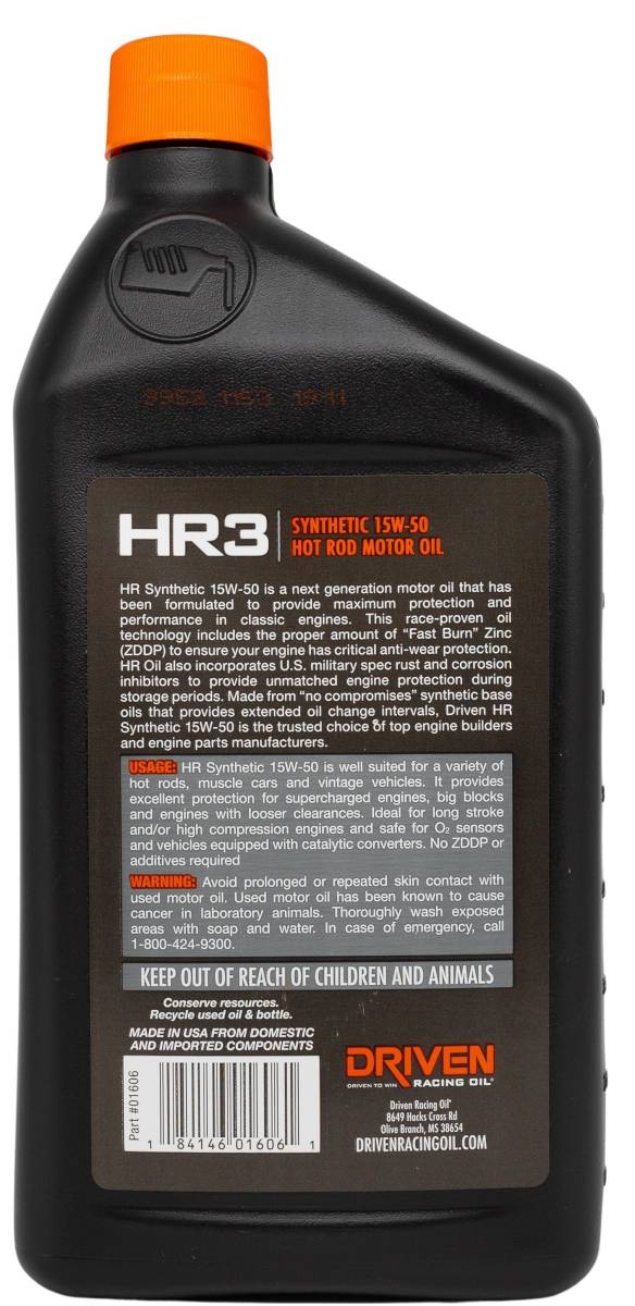 Product of Driven Racing Oil/ Joe Gibbs 01606 Oil