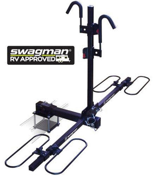 Product of Swagman 64663 2 Bikes Bike Wheel Rests In Loop Bike Rack - Receiver Hitch Mount No 