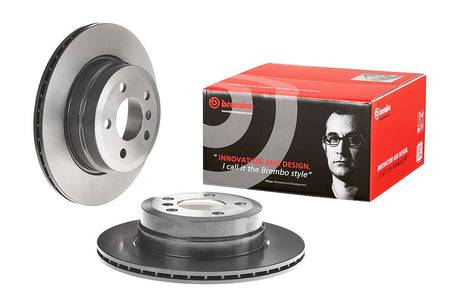 Product of Brembo 09992511C02 Vented 1 Piece Brake Rotor 