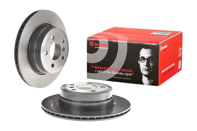 Product of Brembo 09992511C02 Vented 1 Piece Brake Rotor 