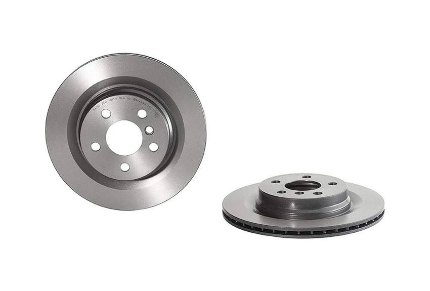 Product of Brembo 09C74311C02 Vented 1 Piece Brake Rotor 