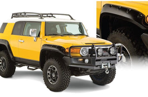 Product of Bushwacker 31922-02 Pocket Style/ Exposed Fasteners Black Fender Flare - Set Of 4 