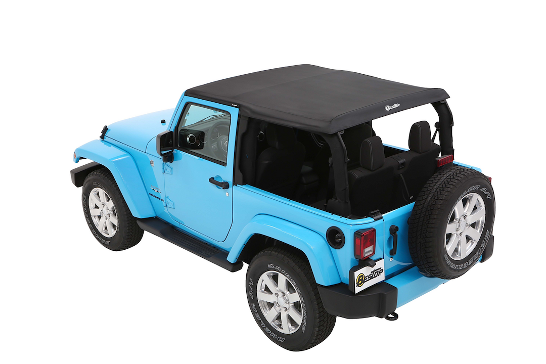 Product of Bestop 56852-17 Fastback Top Black Fabric Soft Top 
