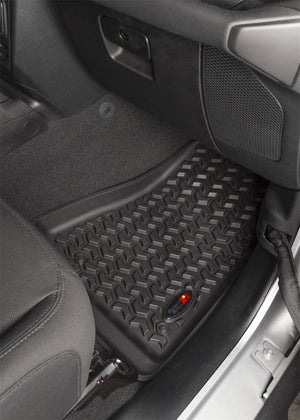 Product of Rugged Ridge 12920.36 Black Thermoplastic Floor Liner 