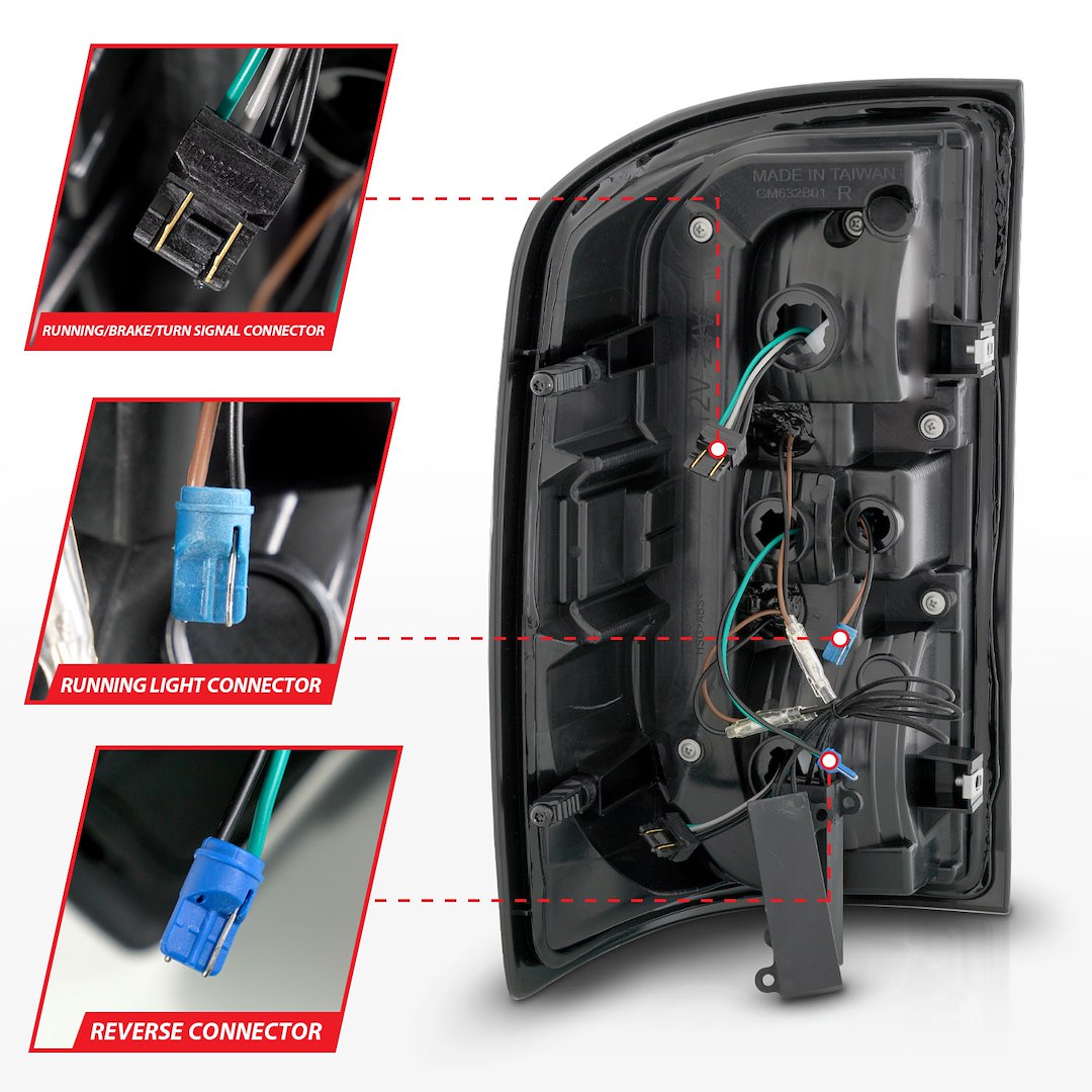 Product of ANZO USA 311466 Tail Light Assembly 