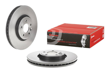 Product of Brembo 09D06211C02 Vented 1 Piece Brake Rotor 