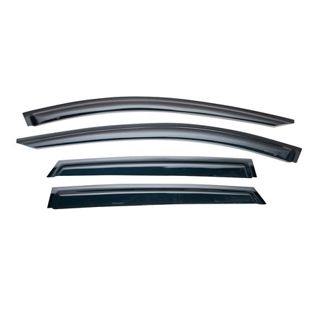 Product of TrailFX 4428H TFX 4-PC Window Vents Outside Channel Rainguard 