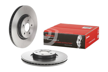 Product of Brembo 09A72811C02 Vented 1 Piece Brake Rotor 