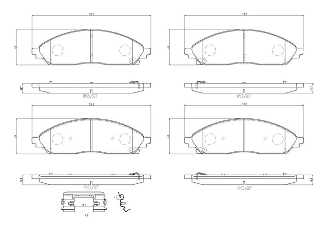 Brembo P11046n Brake Pad||p11046n.Jpg||85||brmp11046n||1709889