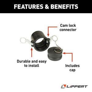 Lippert Components 360578 Sewer Hose Connector||360578_3.Jpg||88||m6v360578||1458768