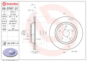 Brembo 09d76721c02 Brake Rotor||09d76721c02_3.Jpg||88||brm09d76721||1684375