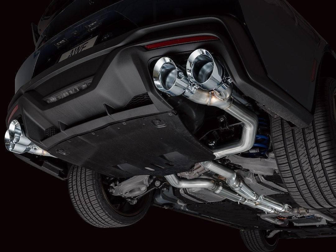 Product of AWE Tuning 3020-42375 Track Edition Cat-Back System Dual Exhaust System Kit 