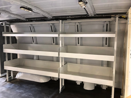 Product of Rolacase RSSHL/86-2 34 Inch L 16 Inch W Silver Van Storage System Shelf 