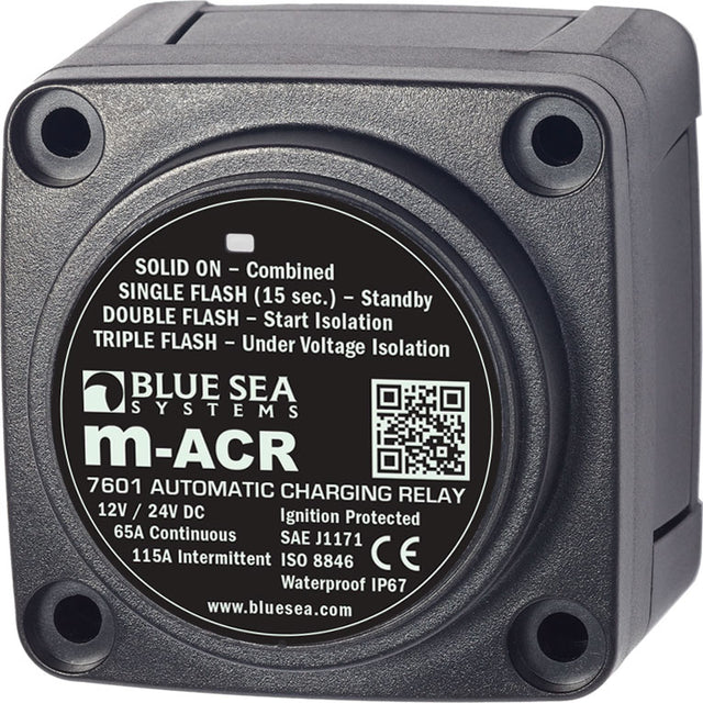 Blue Sea 7601-Bss Battery Voltage Sensing Relay||7601-Bss.Jpg||85||b6z7601bss||1221678