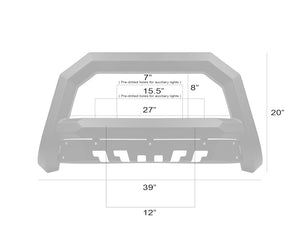 Product of Armordillo 8719916 Bull Bar  with skid plate 