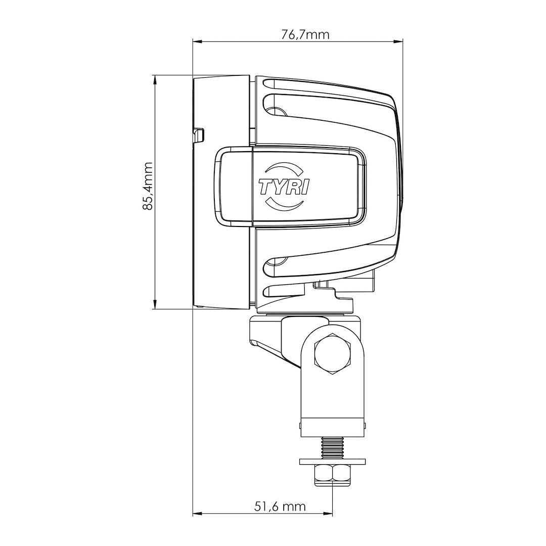 Tyri Off-Road Lights Plu-011-1 Work Light||plu-011-1_3.Jpg||88||tyrplu0111||2265338