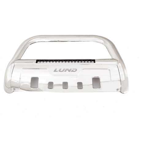 Product of Lund International 47021300 Bull Bar Polished 3-1/2 Inch Yes with skid plate 
